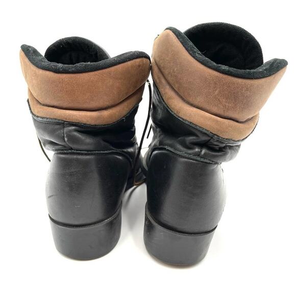 LAREDO ankle boots women's size 6 black & brown - Picture 4 of 10